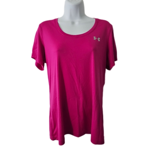 Under Armour Pink Short Sleeve - Picture 1 of 3